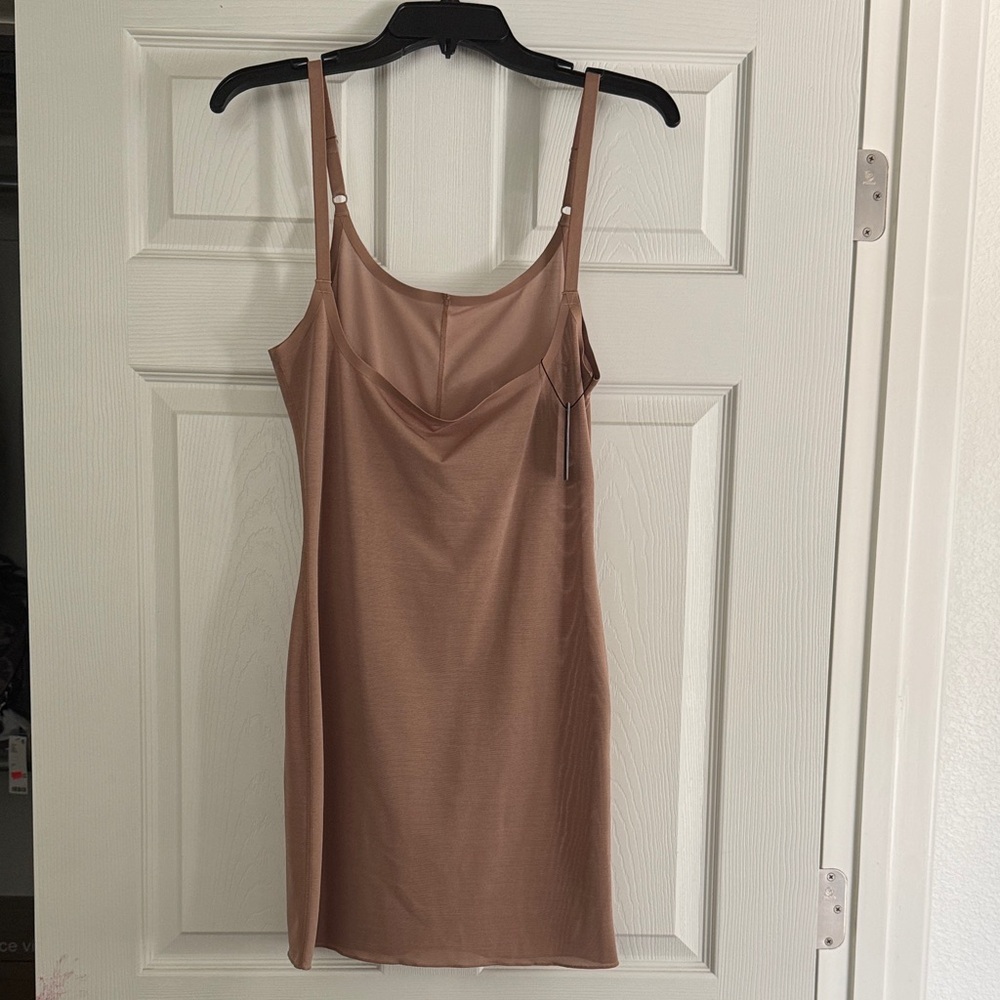 SKIMS Sheer Sculpt Shapewear Slip Dress